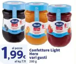 Sigma Confetture Light Hero offerta
