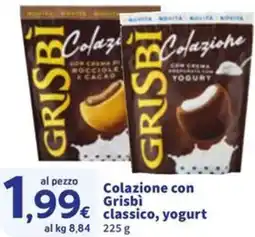 Sigma Colazione con Grisbi classico, yogurt offerta