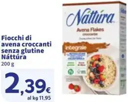 Sigma Fiocchi di avena croccanti senza glutine Náttúra offerta