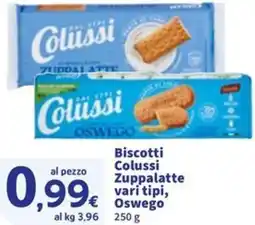 Sigma Biscotti Colussi Zuppalatte, Oswego offerta