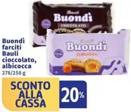 Sigma Buondì farciti Bauli cioccolato, albicocca offerta