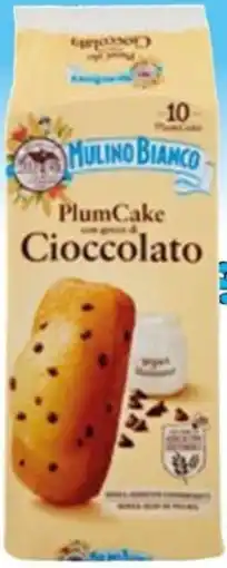 Sigma Plumcake con gocce di cioccolato Mulino Bianco offerta