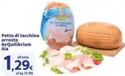 Sigma Petto di tacchino arrosto AeQuilibrium Aia offerta
