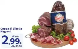 Sigma Coppa di Zibello Negroni offerta