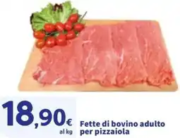 Sigma Fette di bovino adulto per pizzaiola offerta