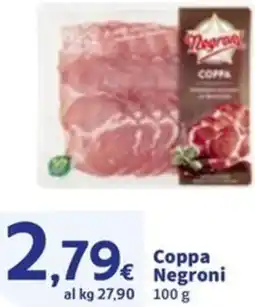 Sigma Coppa Negroni offerta