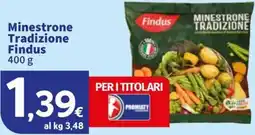 Sigma Minestrone Tradizione Findus offerta