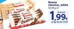 Sigma Kinder Bueno classico, white offerta