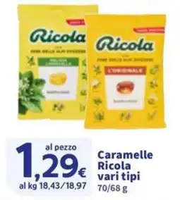 Sigma Caramelle Ricola offerta