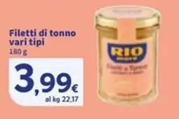 Sigma Rio Mare Filetti di tonno offerta