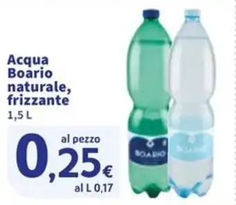 Sigma Acqua Boario naturale, frizzante offerta