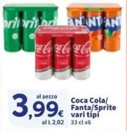 Sigma Coca Cola/ Fanta/Sprite offerta