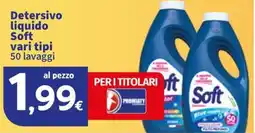 Sigma Detersivo liquido Soft offerta