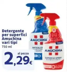 Sigma Detergente per superfici Amuchina offerta