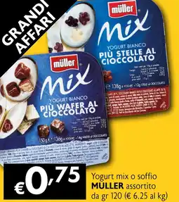 Eurospesa Yogurt mix o soffio MULLER assortito offerta