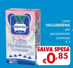 Eurospesa Latte VALGARDENA uht parzialmente scremato offerta