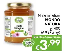 Eurospesa Miele millefiori MONDO NATURA offerta