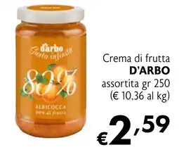 Eurospesa Crema di frutta D'ARBO offerta