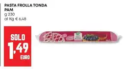 Panorama Pasta frolla tonda PAM offerta