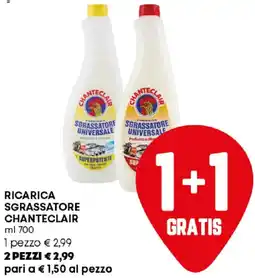 Panorama Ricarica sgrassatore CHANTECLAIR offerta