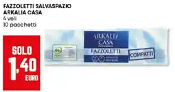 Panorama Fazzoletti salvaspazio ARKALIA CASA offerta