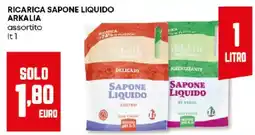 Panorama Ricarica sapone liquido ARKALIA offerta
