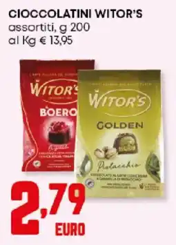 Panorama Cioccolatini WITOR'S offerta