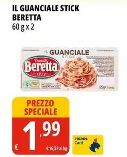 Tigros Il guanciale stick BERETTA offerta
