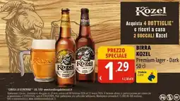 Tigros Birra kozel premium lager, dark offerta