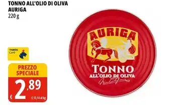 Tigros Tonno all'olio di oliva AURIGA offerta
