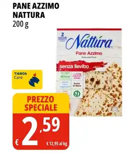 Tigros Pane azzimo NATTURA offerta