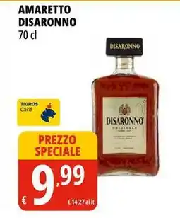 Tigros Amaretto disaronno offerta