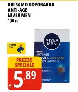 Tigros Balsamo dopobarba anti-age offerta