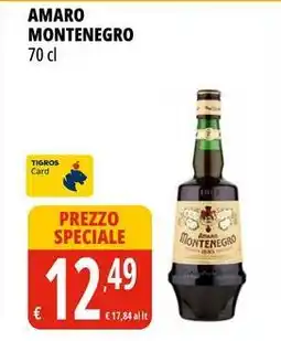 Tigros Amaro montenegro offerta