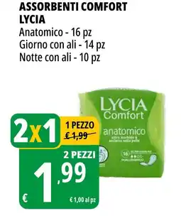 Tigros Assorbenti comfort LYCIA offerta