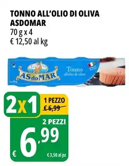 Tigros Tonno all'olio di oliva ASDOMAR offerta