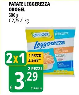 Tigros Patate leggerezza OROGEL offerta