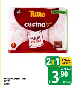 Tigros Rotolo cucina style TUTTO offerta