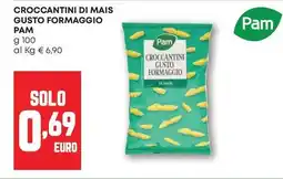 Pam Croccantini di mais gusto formaggio PAM offerta