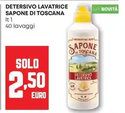 Pam Detersivo lavatrice SAPONE DI TOSCANA offerta