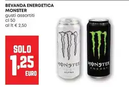 Pam Bevanda energetica MONSTER offerta