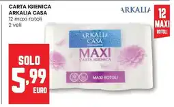 Pam Carta igienica ARKALIA CASA offerta