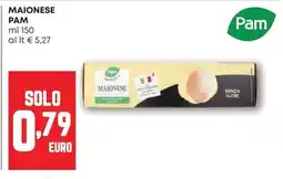 Pam Maionese PAM offerta