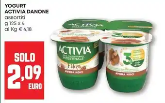 Pam Yogurt ACTIVIA DANONE offerta