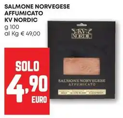 Pam Salmone norvegese affumicato KV NORDIC offerta