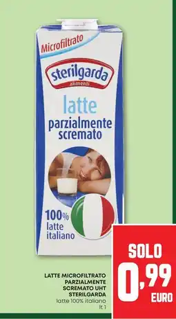 Pam Latte microfiltrato parzialmente scremato uht STERILGARDA offerta
