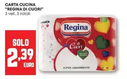 Pam Carta cucina "regina di cuori" offerta