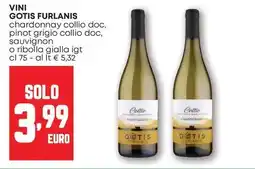 Pam Vini gotis furlanis offerta