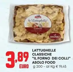 Pam Lattughelle classiche il forno dei colli asolo food offerta