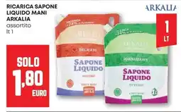 Pam Ricarica sapone liquido mani arkalia offerta